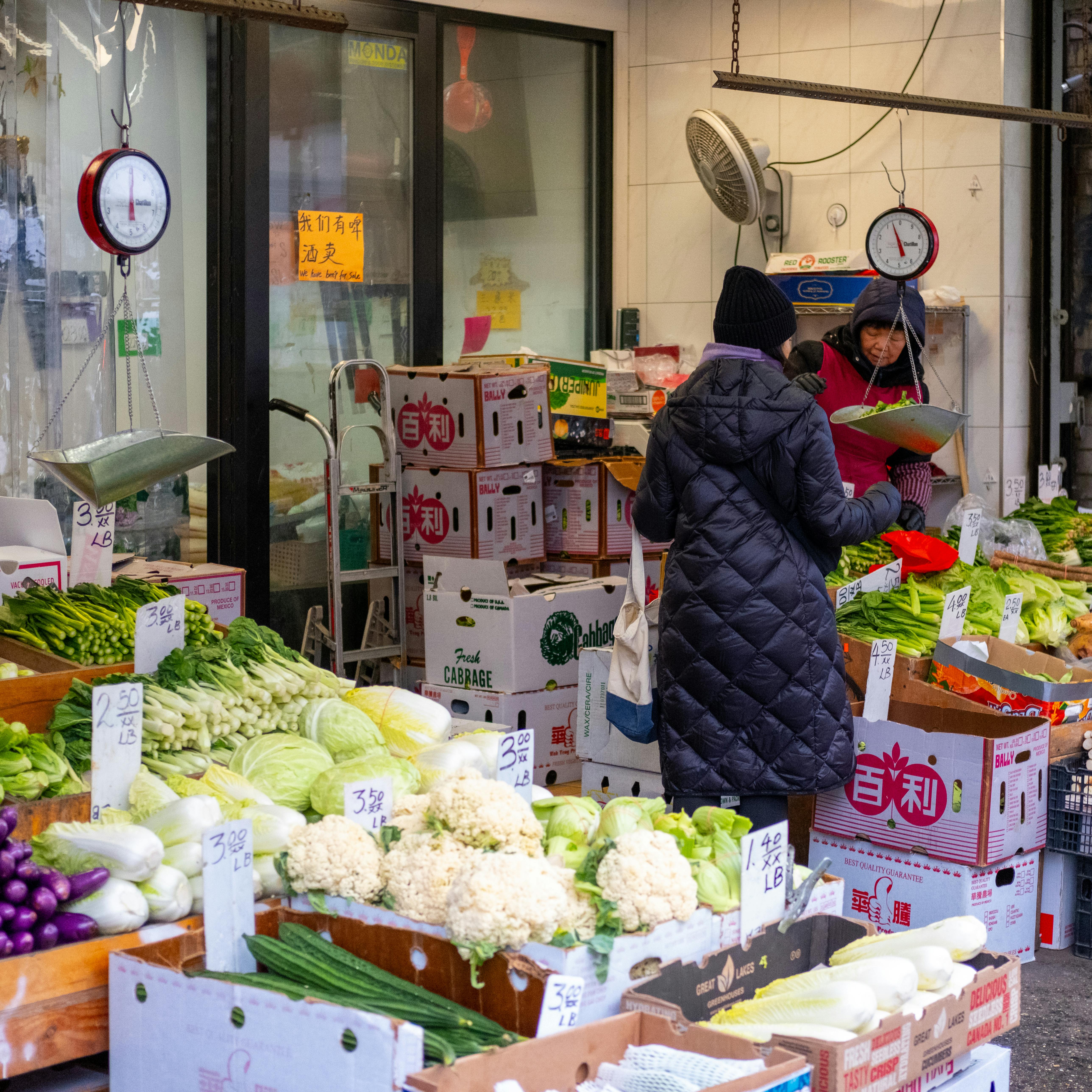 Produits frais du marché